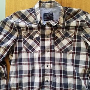 American Eagle western shirt w/ black pearl snaps